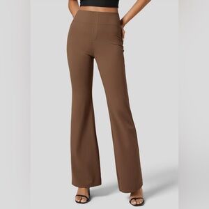 HALARA Brown Flare Women's Pants